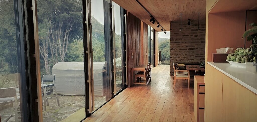 3M Pestige 70 applied to multiple areas of an award winning designed home in West Wanaka by Glazing Films Ltd.