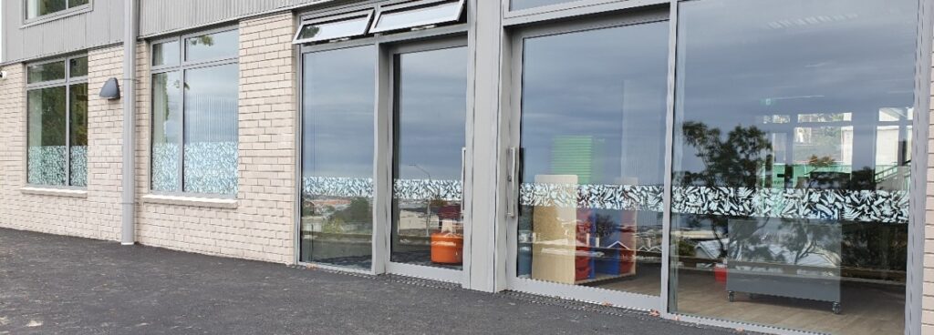 Manifestation throughout rooms to create a visual barrier including extra privacy within the offices